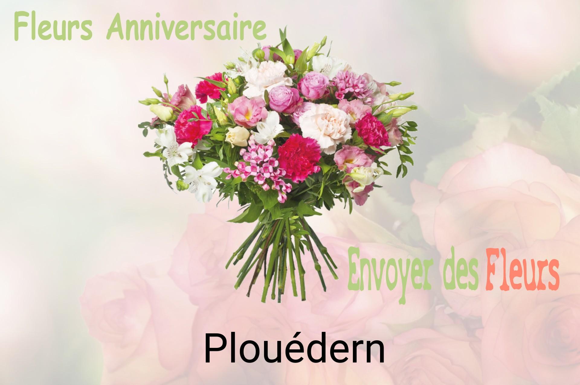 Bouquet de fleurs d’anniversaire livré à Plouédern